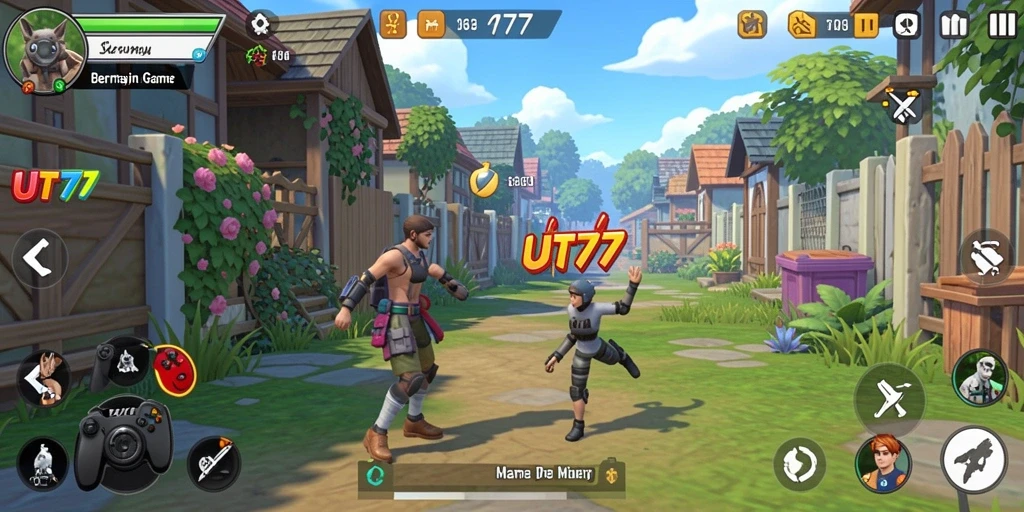 Tampilan menarik dari gameplay UT77 yang menyenangkan.